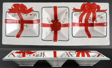 Winterberry Pretty Packages 3-Part Relish