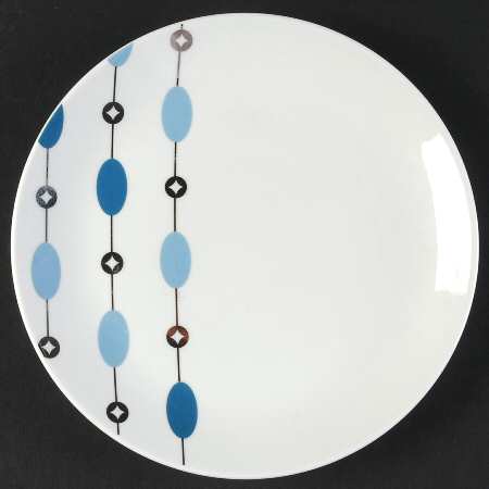 Beaded Garland Salad Plate