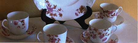 POY632 Flat Demitasse Cup & Saucer Set
