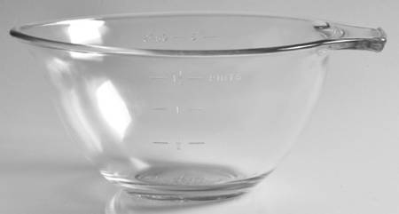 Originals Clear 1 1/2 Pt Mix & Measure Bowl