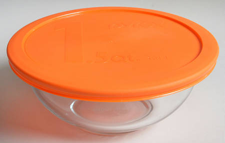 Originals Clear 8" Mixing Bowl & Plastic Lid (MB8 & MB8PL)