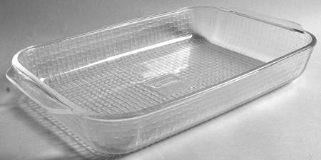 Originals Clear 13" Rectangular Baker