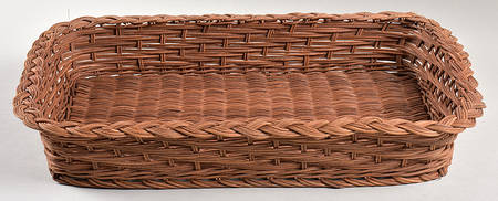 Corning & Pyrex Lids & Accessories Wicker Basket for 233 Rectangular Baker