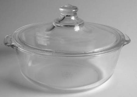 Originals Clear 1 Qt Round Covered Casserole