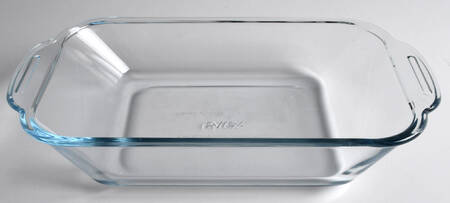 Originals Clear 8" Rectangular Baker