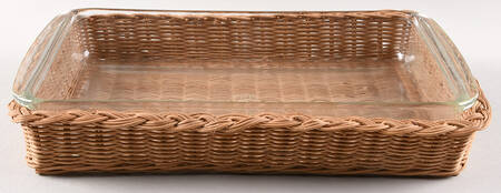 Originals Clear 11" Rectangular Baker & Wicker Basket
