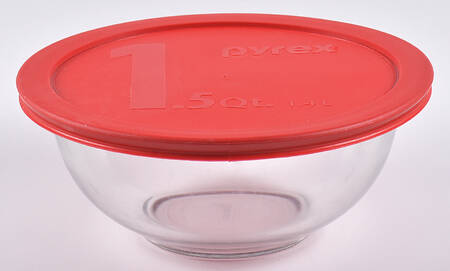 Originals Clear 8" Mixing Bowl & Plastic Lid (MB8 & MB8PL1)