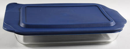 Originals Clear 11" Rectangular Baker W/Plastic Lid