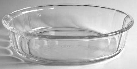Originals Clear 3.25 Qt Oval Covered Casserole No Lid