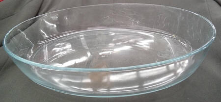 Originals Clear 13" Oval Baker
