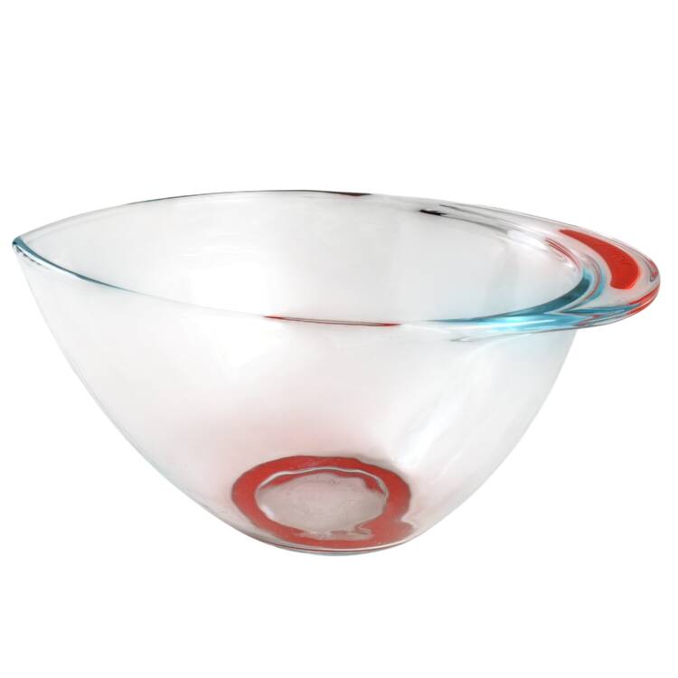 Originals Clear 2.5 Qt. Large Mixing Bowl with Pour Spout & Silicone Base/Grip