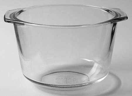 Originals Clear 6" Round Open Casserole