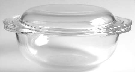 Originals Clear 1 Qt Round Covered Casserole