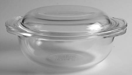 Originals Clear 1 Qt Round Covered Casserole