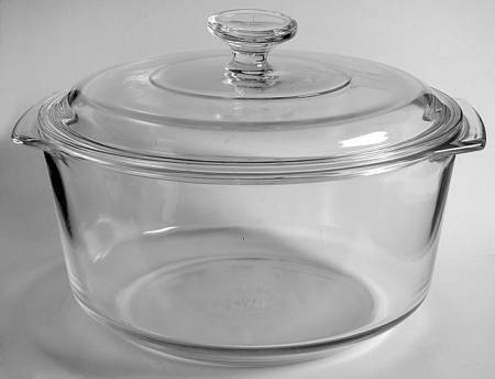 Originals Clear 3 Quart Round Covered Casserole