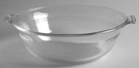 Originals Clear 1.5 Qt Round Covered Casserole No Lid
