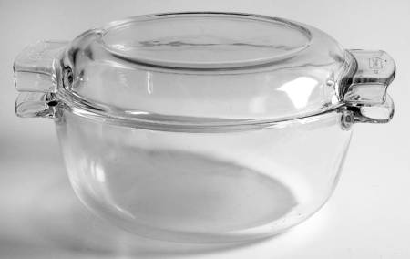 Originals Clear 1 Qt Round Covered Casserole