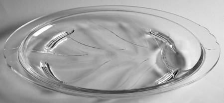 Originals Clear 14" Oval Platter with Well