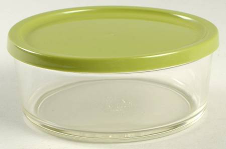 Storage Containers 5" Round Food Storage Container & Plastic Lid