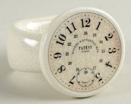 Vintage Clock Napkin Ring