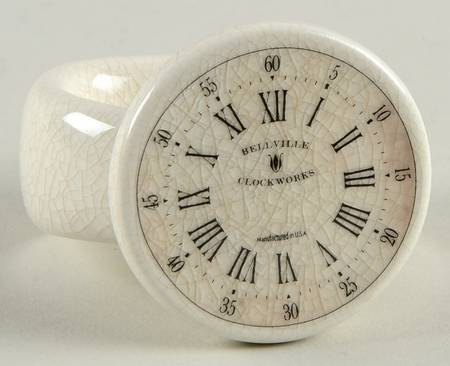 Vintage Clock Napkin Ring