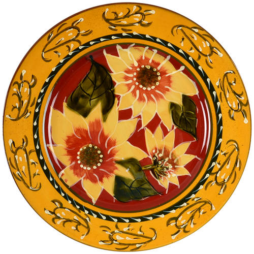 Sunflower Salad Plate