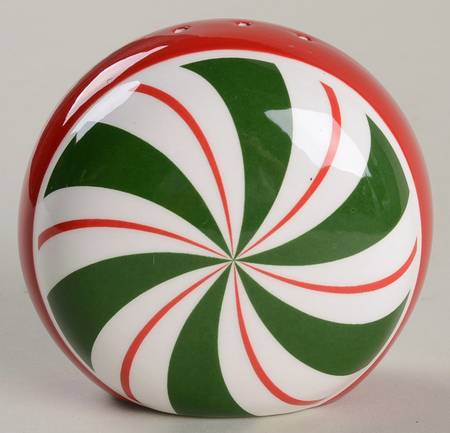 Candy Cane Pepper Shaker