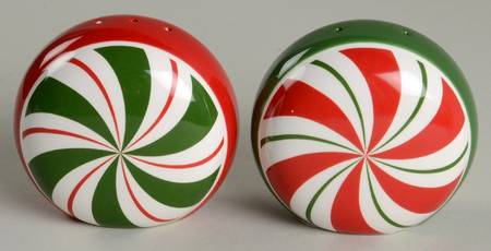 Candy Cane Salt & Pepper Set
