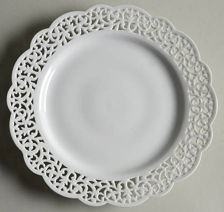 Doily Buffet/Dessert Plate by Pier 1