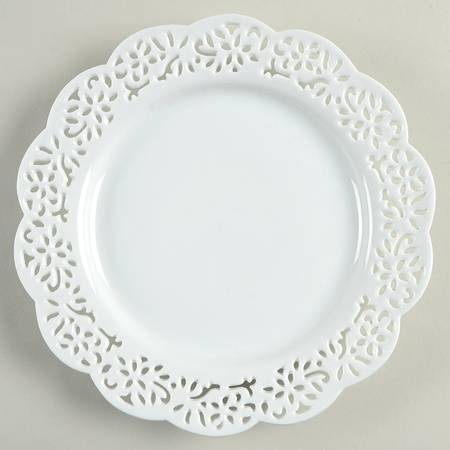 Doily Buffet/Dessert Plate