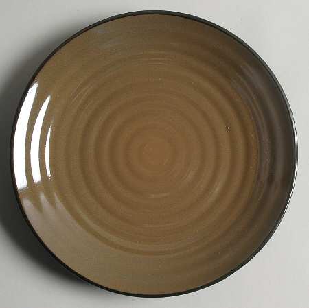 Orbit Tan Salad Plate