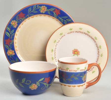 Villa Garden 32 Piece Place Set
