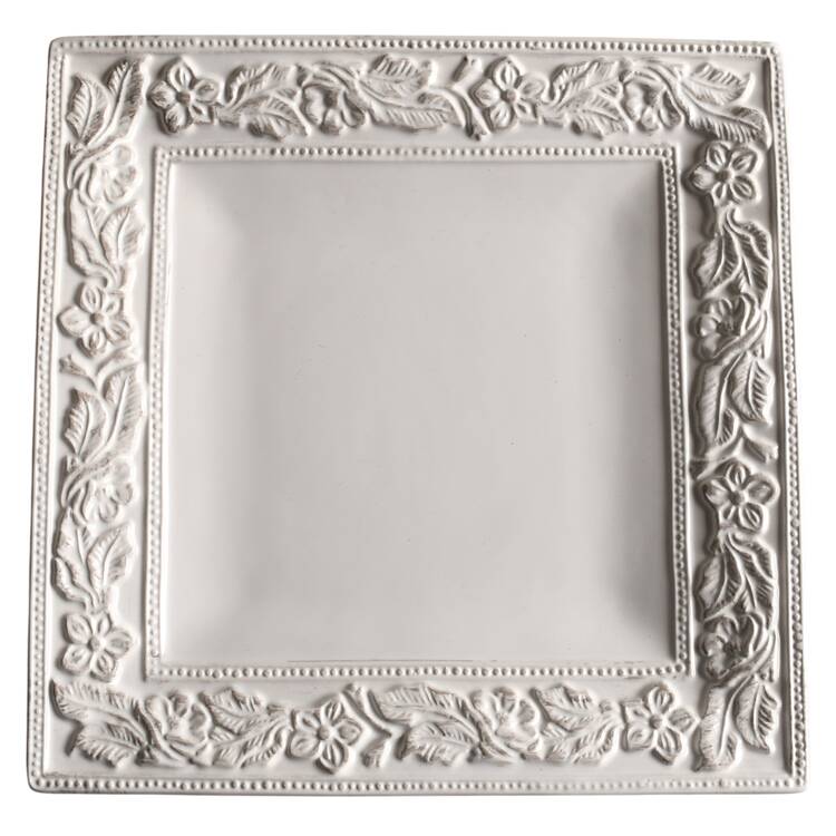 Country Cupboard Square Salad Plate