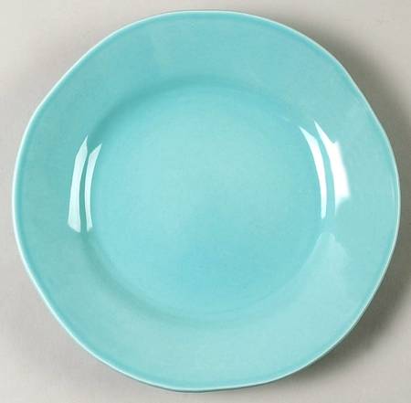 PMZ5 Turquoise Salad Plate
