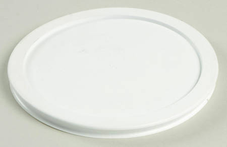 Sculptured Clear Plastic Lid for 5" Round Vegetable Bowl