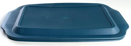Sculptured Clear Plastic Lid for 13" Rectangular Baker