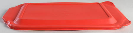 Sculptured Clear Plastic Lid for 13" Rectangular Baker