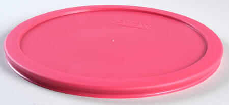 Sculptured Clear Plastic Lid for 8" Round Vegetable Bowl
