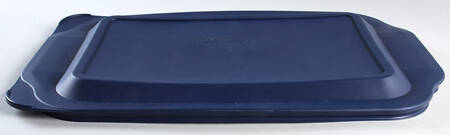 Sculptured Clear Plastic Lid for 13" Rectangular Baker