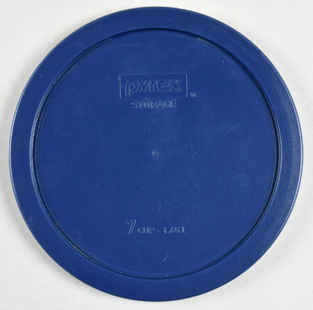 Sculptured Clear Plastic Lid for 7" Round Vegetable