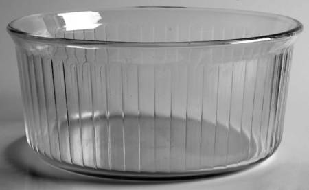 Sculptured Clear 6" Souffle