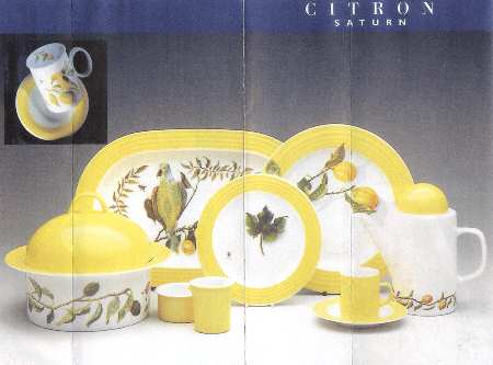 Citron Round Covered Vegetable