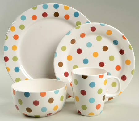 Confetti 4 Piece Place Setting