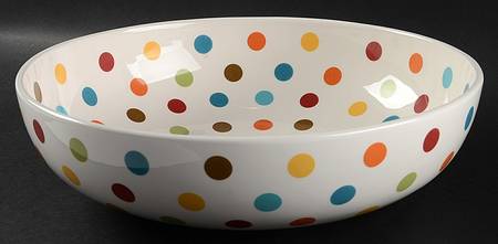 Confetti 12" Round Serving Bowl