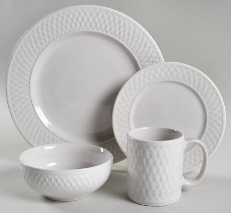 Weave 4 Piece Place Setting