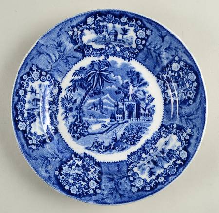Oriental Blue by Petrus Regout &amp; Co
