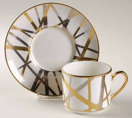 Mulholland Flat Cup & Saucer Set by Pickard