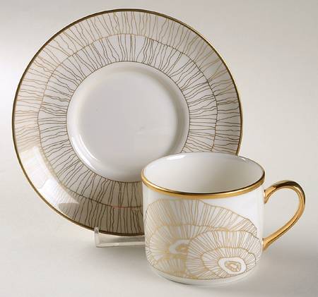 Hillcrest Flat Cup & Saucer Set