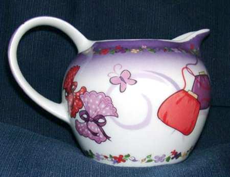 Red Hat Society Creamer