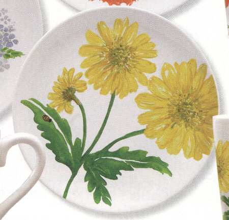 In Bloom Salad Plate